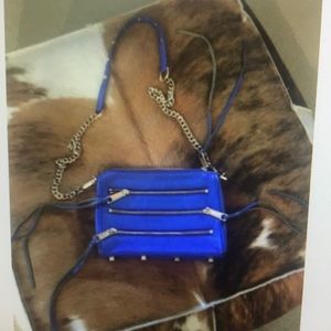 Rebecca Minkoff royal blue crossbody clutch